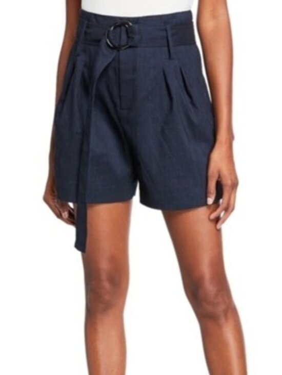 Elie Tahari Pants - Elie Tahari Genna Belted Shorts